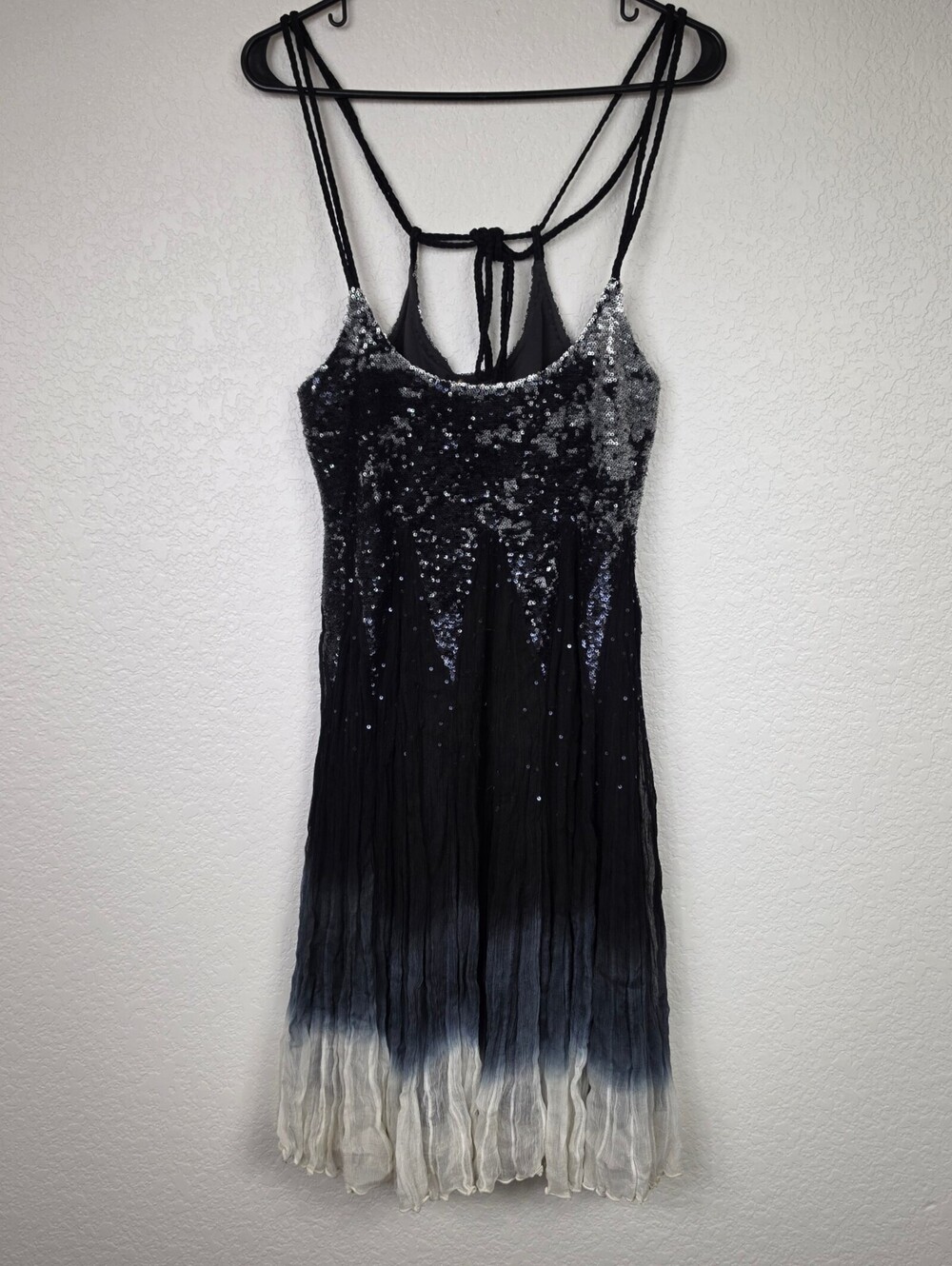 Free People $400 Ombre Sequin Dress